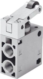 pneumatic-roller-lever-valve